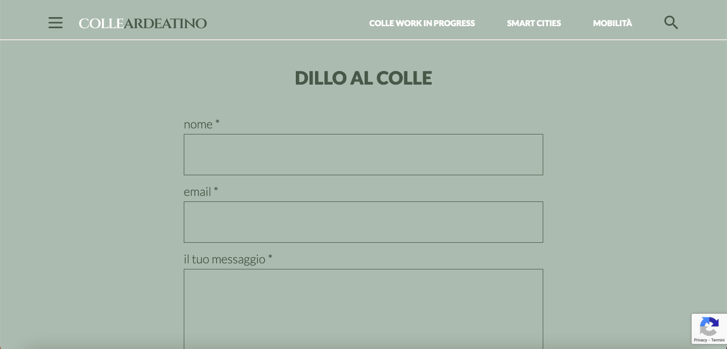 Sito web Colle Ardeatino